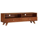 TV cabinet Solid reclaimed wood 140x30x40 cm