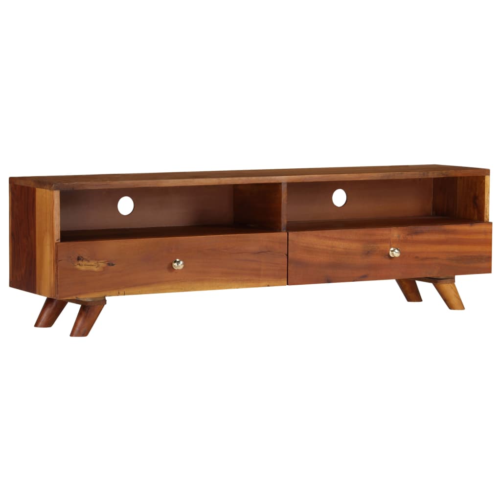 TV cabinet Solid reclaimed wood 140x30x40 cm