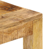 Table basse 80x80x40 cm Bois de manguier massif