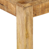 Table basse 80x80x40 cm Bois de manguier massif