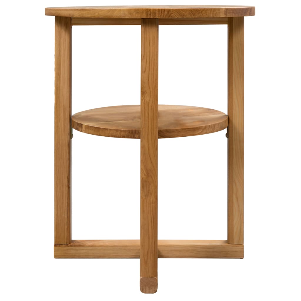 Table d'appoint 40 x 50 cm Bois de chêne massif