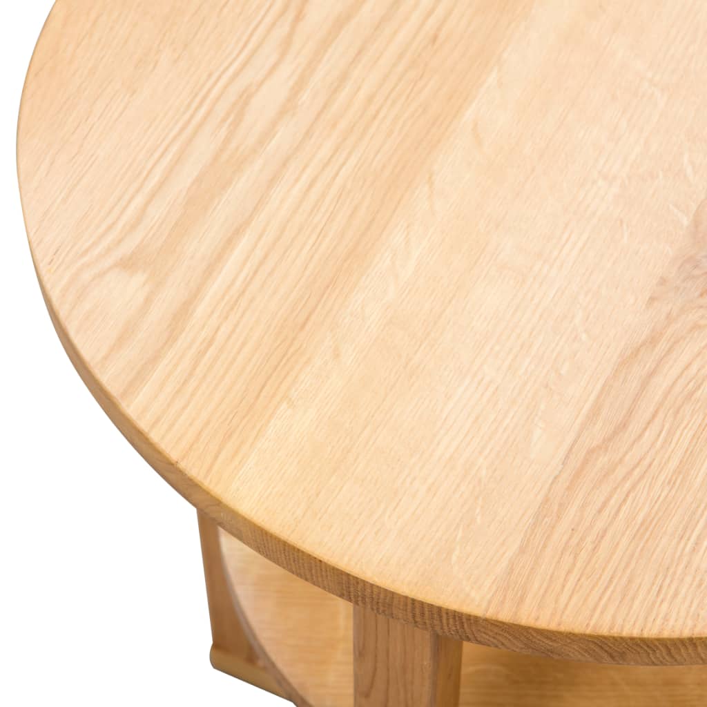 Table d'appoint 40 x 50 cm Bois de chêne massif