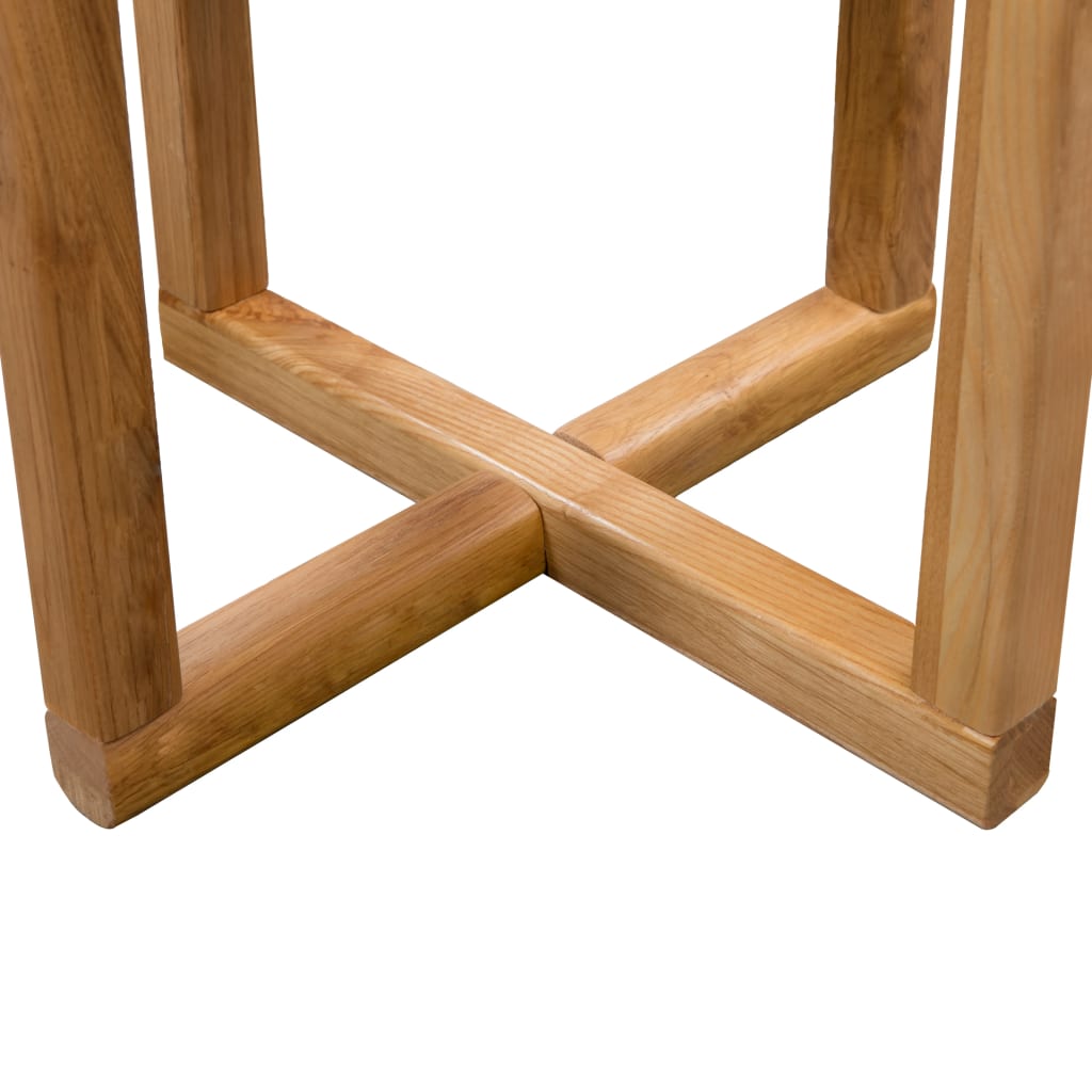 Table d'appoint 40 x 50 cm Bois de chêne massif