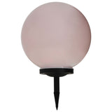 Lampe LED solaire d'extérieur sphérique 40 cm RVB