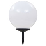 Lampe LED solaire d'extérieur sphérique 40 cm RVB