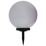 Lampe LED solaire d'extérieur sphérique 40 cm RVB