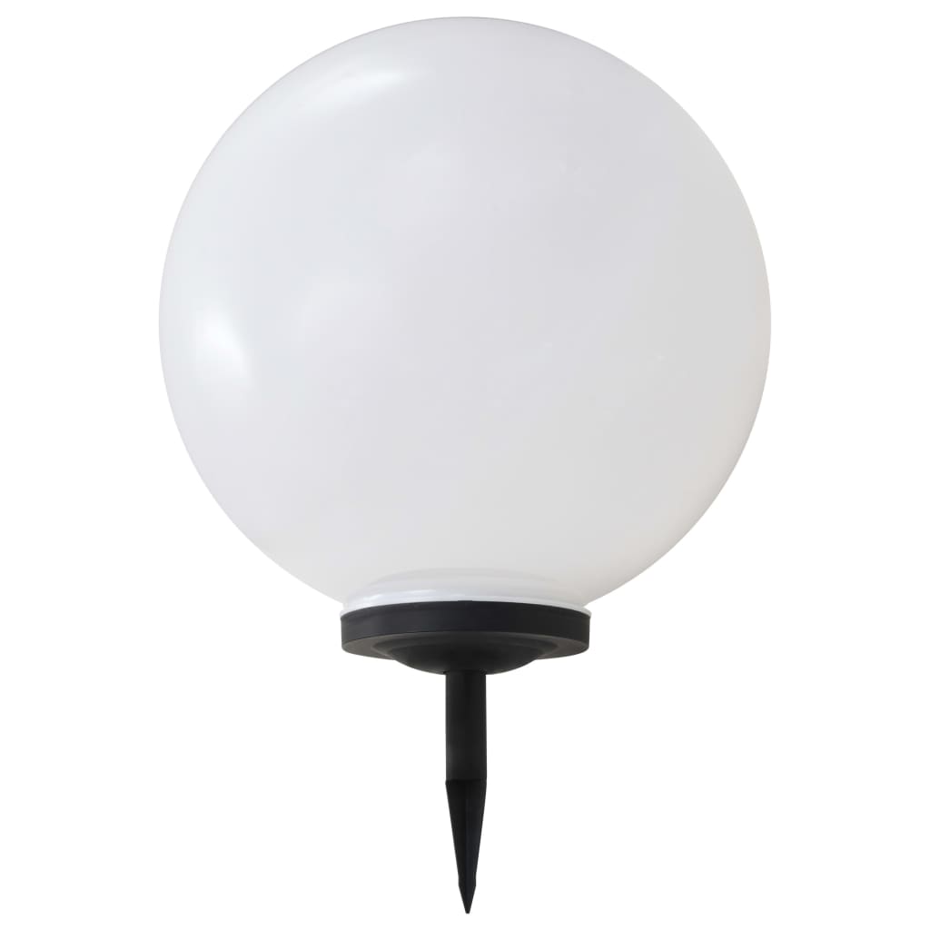 Lampe LED solaire d'extérieur sphérique 50 cm RVB