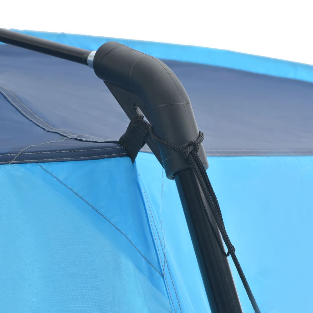 Pool tent Fabric 660x580x250 cm Blue