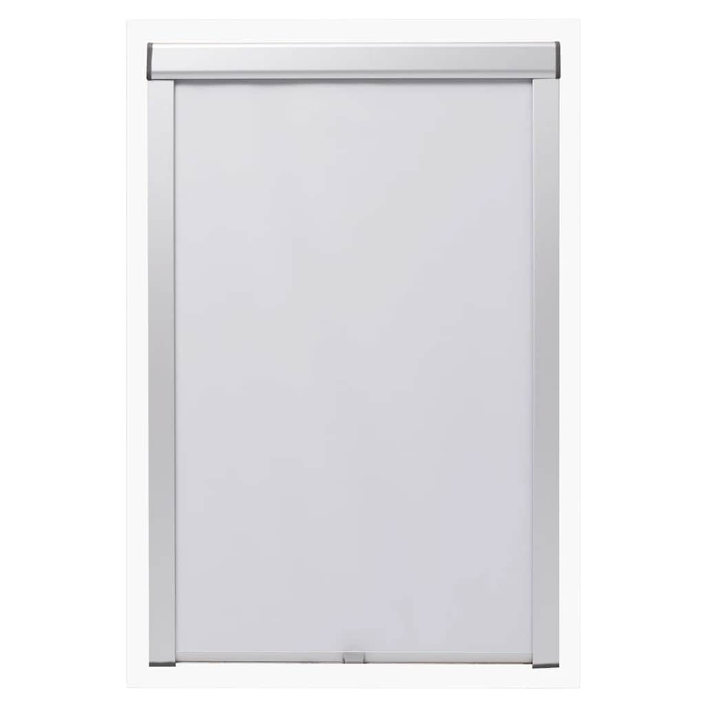 White UK08 Blackout Roller Blind