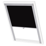 Black roller blind CK02