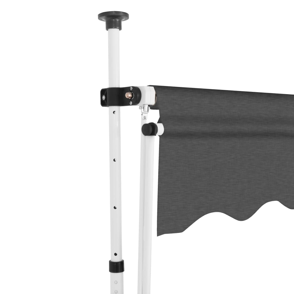 Manual retractable awning 200 cm Anthracite