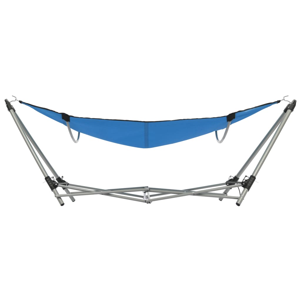 Hammock with foldable stand Blue