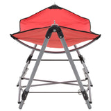 Hamac avec support pliable Rouge