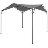 4 x 4 m Anthracite Arbour