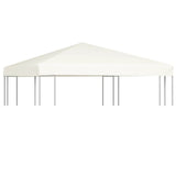 Pavillon-Top-Leinwand, 310 g/m², 3 x 3 m, cremeweiß