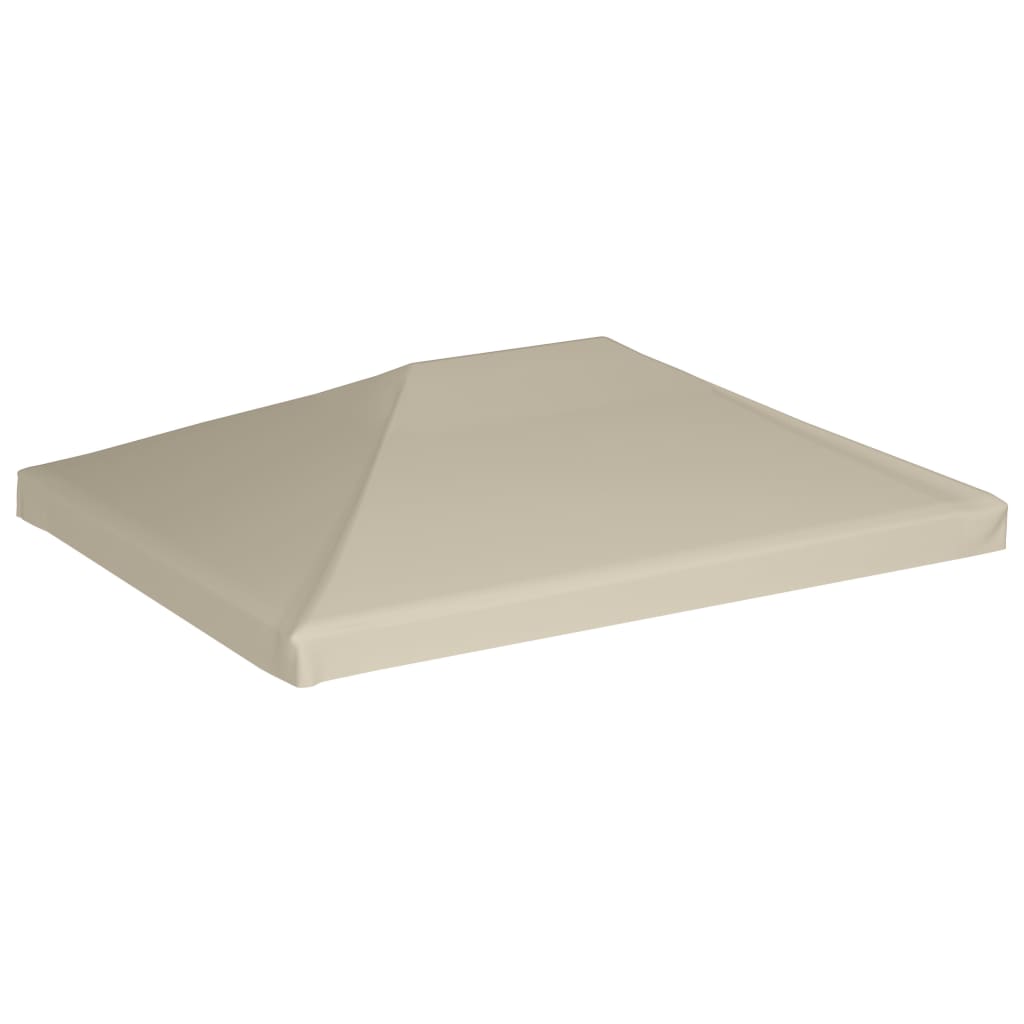 Couverture de dessus de belvédère 310 g / m² 4x3 m Beige