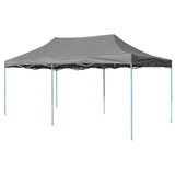 Tente de réception pliable 3 x 6 m Anthracite