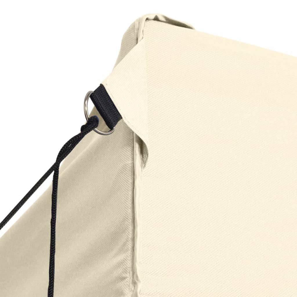 Folding tent with 3 walls 3 x 4.5 m Cream