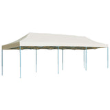 Tente de réception pliable escamotable 3x9 m crème