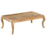 Table basse 110x60x40 cm Bois de manguier massif