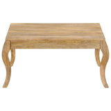 Couchtisch 80x80x40 cm Massives Mangoholz