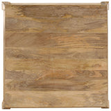 Couchtisch 80x80x40 cm Massives Mangoholz