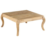 Couchtisch 80x80x40 cm Massives Mangoholz