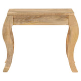 Beistelltisch 45x45x40 cm Massives Mangoholz