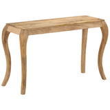 Table console 118x38x76 cm Bois de manguier massif