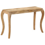 Table console 118x38x76 cm Bois de manguier massif