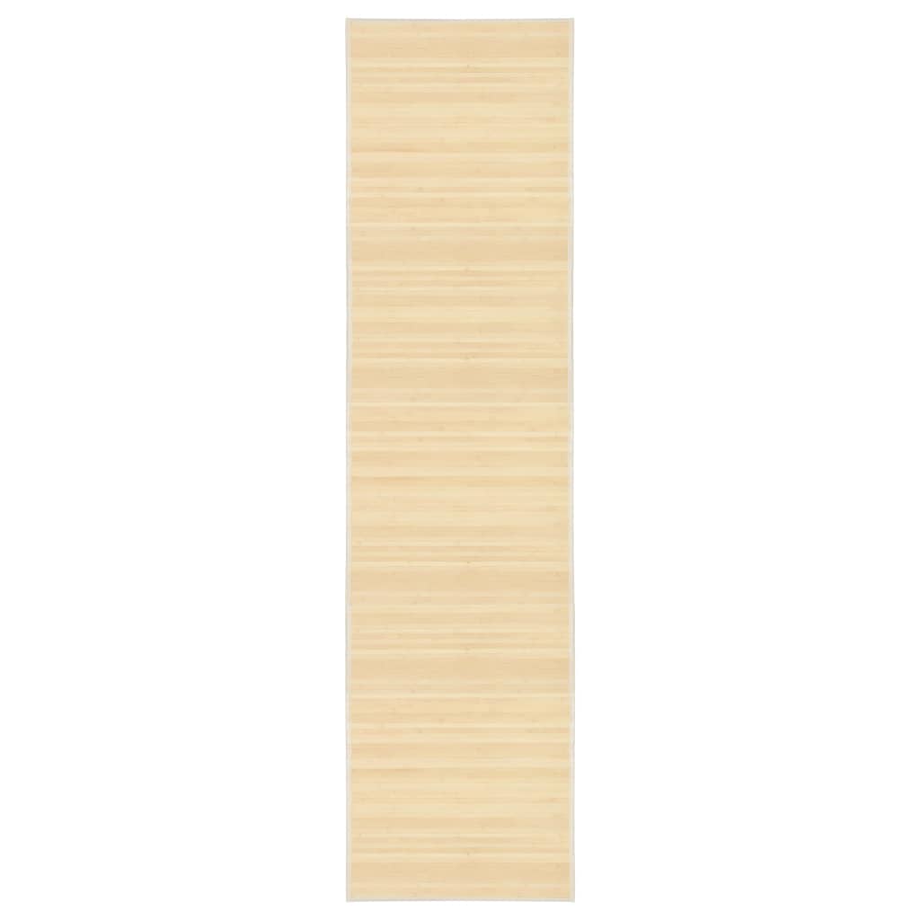 Tapis Bambou 80x300 cm Naturel