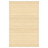 Tapis en bambou 100x160 cm Naturel