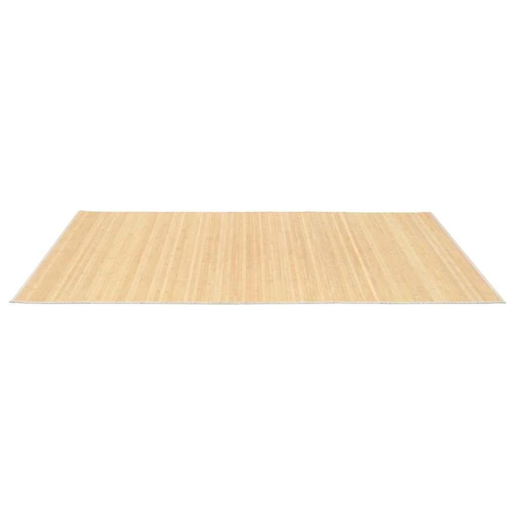 Tapis en bambou 100x160 cm Naturel