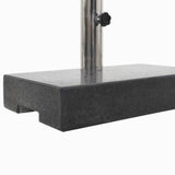 Socle de parasol rectangulaire Granite 25 kg Noir