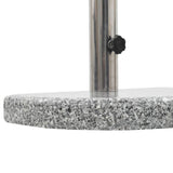 Socle de parasol Granite courbe 10 kg Gris