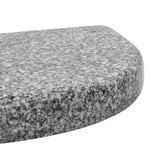 Socle de parasol Granite courbe 10 kg Gris