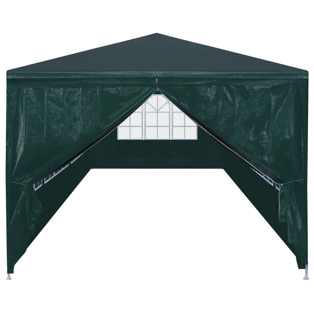 Reception tent 3 x 9 m Green