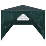 Reception tent 3 x 9 m Green