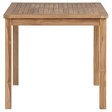 Table de jardin 80x80x77 cm Bois de teck solide