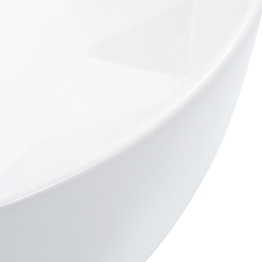 Lavabo 36x14 cm Céramique Blanc