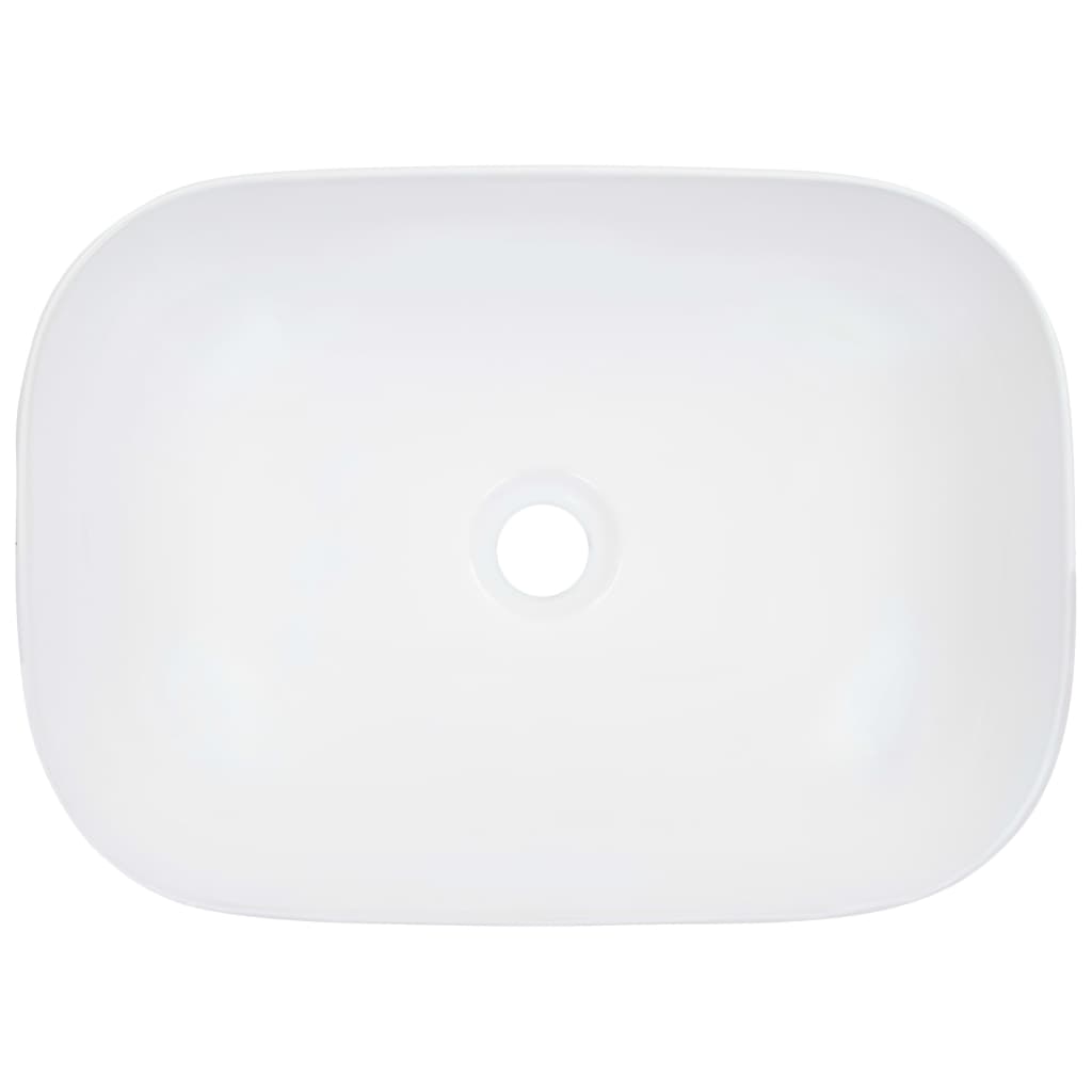 Lavabo 45,5x32x13 cm Céramique Blanc