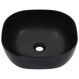 Lavabo 42,5x42,5x14,5 cm Céramique Noir