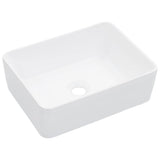 Lavabo 40x30x13 cm Céramique Blanc