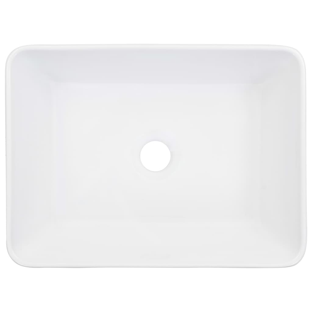 Lavabo 40x30x13 cm Céramique Blanc