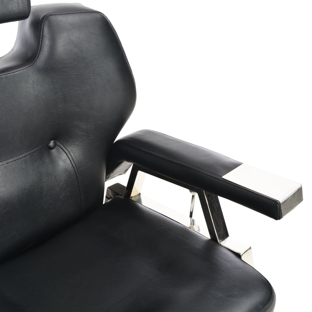 Chaise de barbier Noir 72x68x98 cm Similicuir