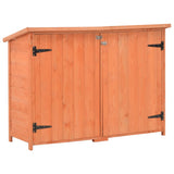 Abri de stockage de jardin 128x42x91 cm Bois