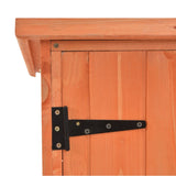 Abri de stockage de jardin 128x42x91 cm Bois