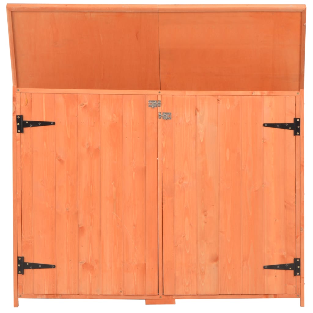 Abri de stockage de jardin 128x42x91 cm Bois