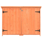 Abri de stockage de jardin 128x42x91 cm Bois