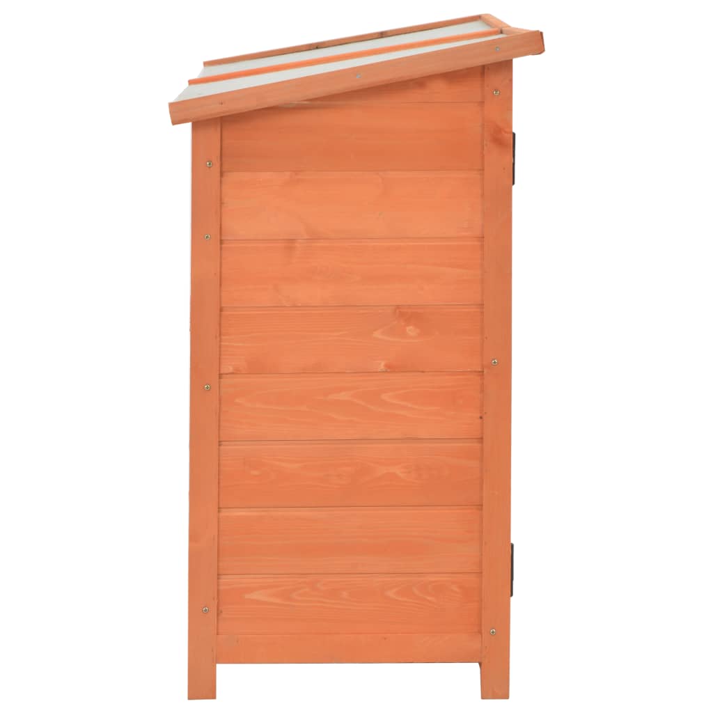 Abri de stockage de jardin 128x42x91 cm Bois